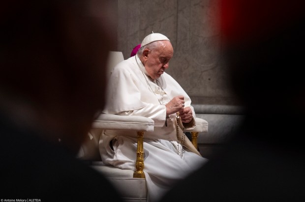 VATICAN-POPE-PRAYER-PEACE-SYNOD2023