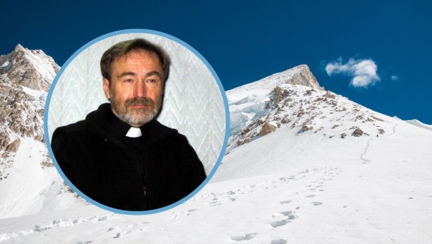 Ks. Krzysztof Gawryna w 1997 r. odprawił Mszę święta na szczycie Gaszerbrum II w Karakorum