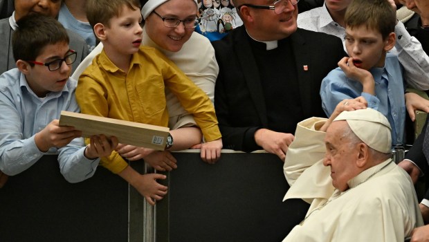 Chłopaki z Broniszewic u papieża