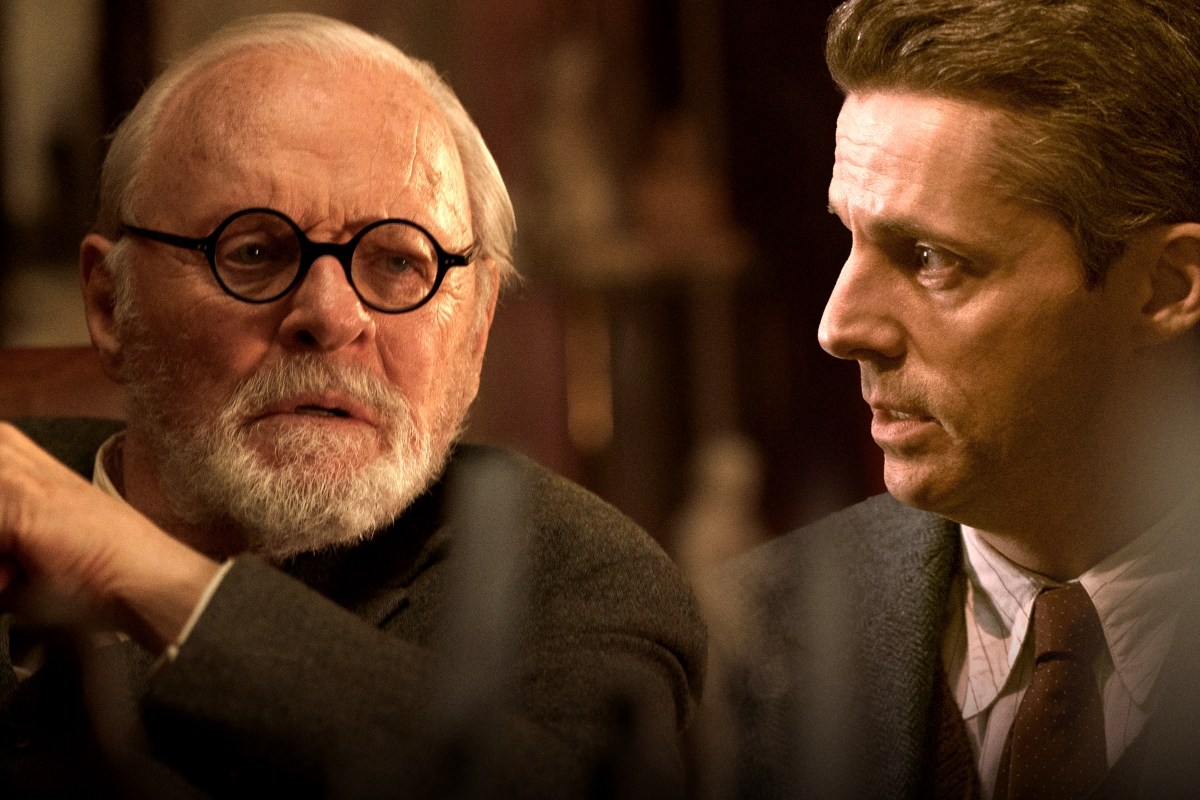 "Freud's Last Session," starring Anthony Hopkins and Matthew Goode