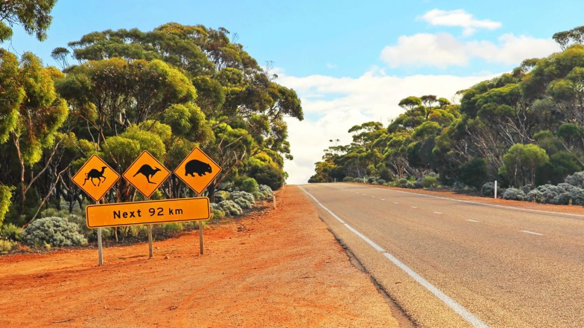 Jezuita Damian Wojciechowski rowerem po Australii