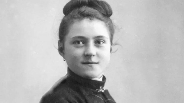 Therese of Lisieux at 15 years old.