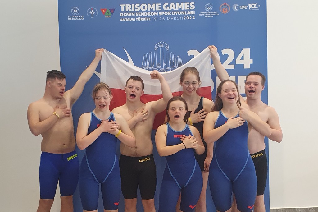 Polscy pływacy z zespołem Downa
