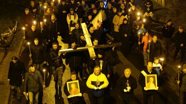 Męska Droga Krzyżowa na Ostrowie Tumskim