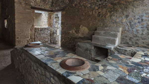 Fast food w Pompejach