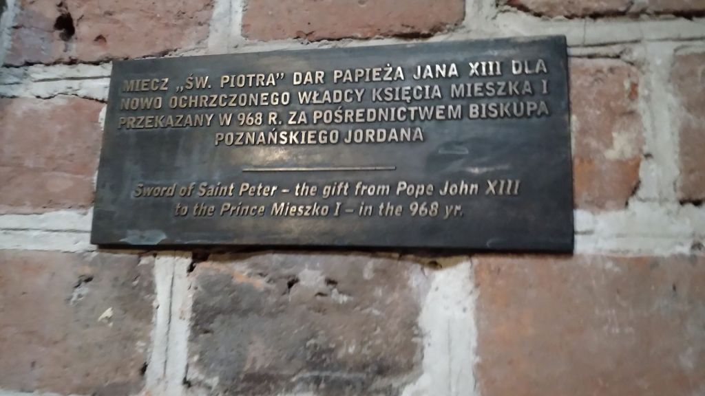 Miecz świętego Piotra w Poznaniu
