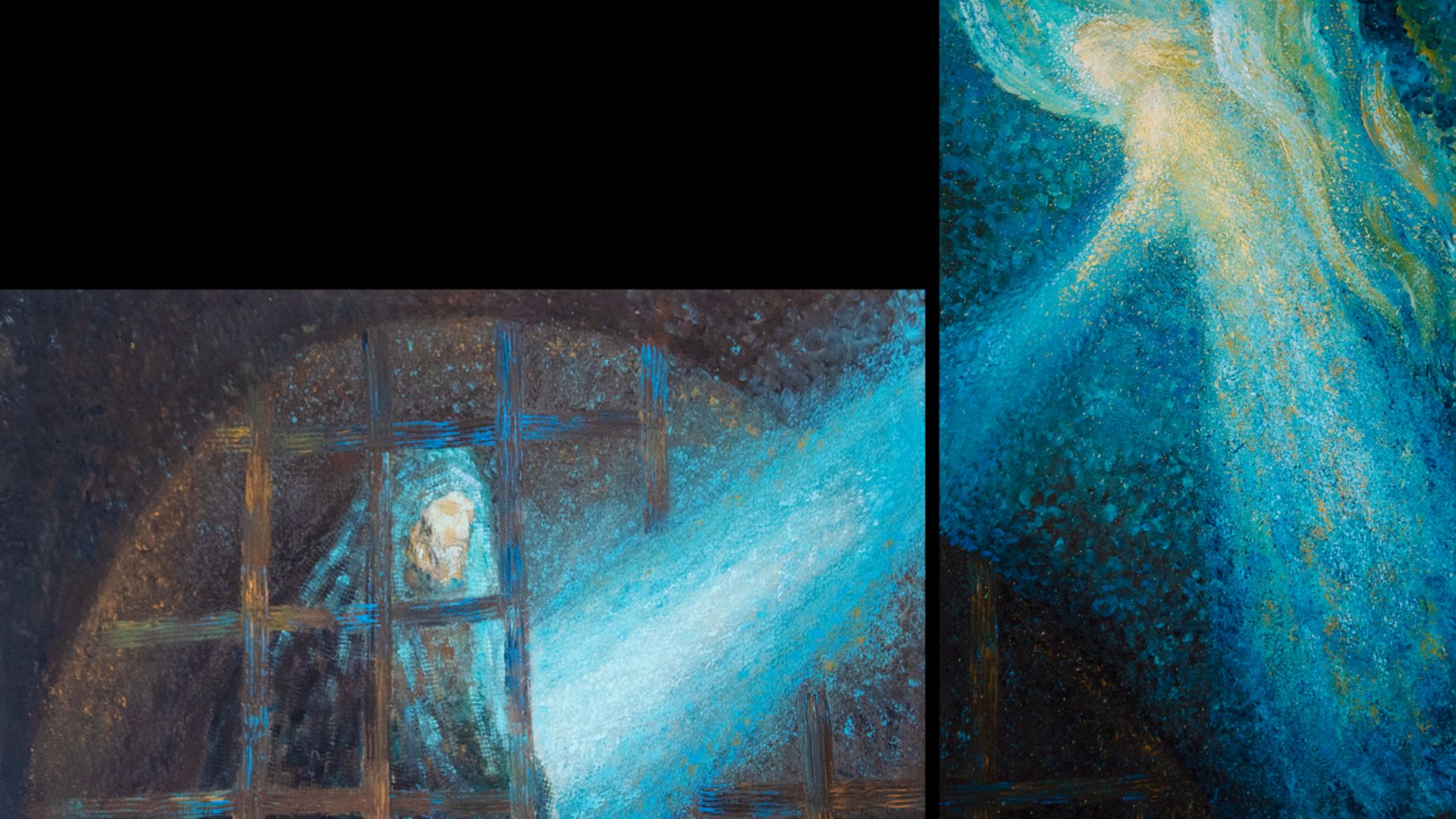 Anioły w malarstwie Marii Monikowskiej-Tabisz