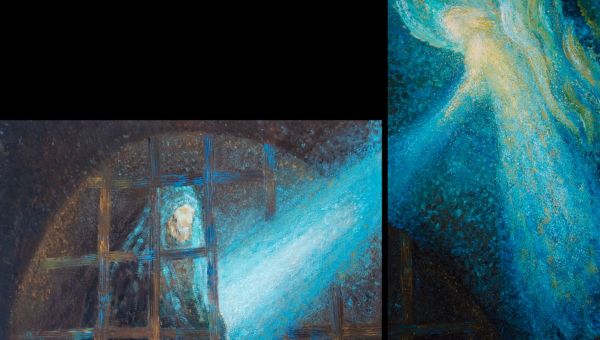 Anioły w malarstwie Marii Monikowskiej-Tabisz