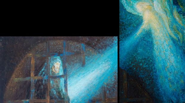 Anioły w malarstwie Marii Monikowskiej-Tabisz