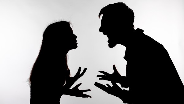 Kłócąca się para