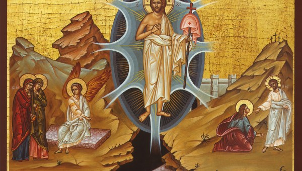 Ikona zmartwychwstania Jezusa