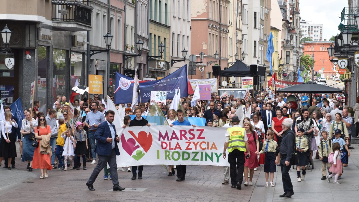 Marsz dla Życia i Rodziny w Toruniu