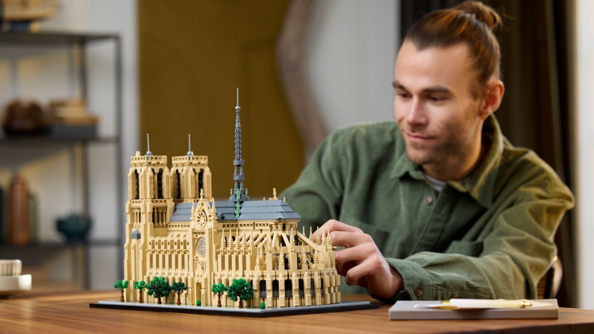 Katedra Notre-Dame z LEGO - kapitalna replika [wideo]