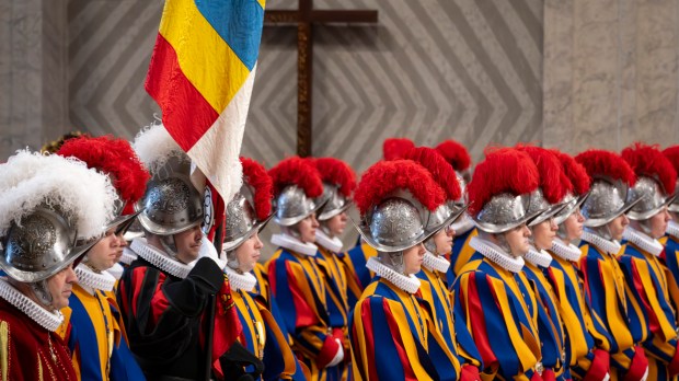 Holy Mass for the swearing-in of the new Pontifical Swiss Guard in Saint Peter's Basilica