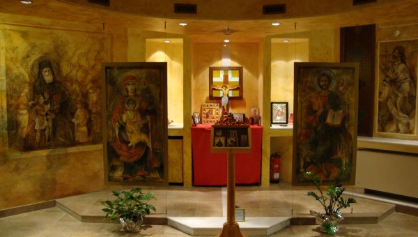 Kaplica w Międzynarodowym Lotnisku w Atenach