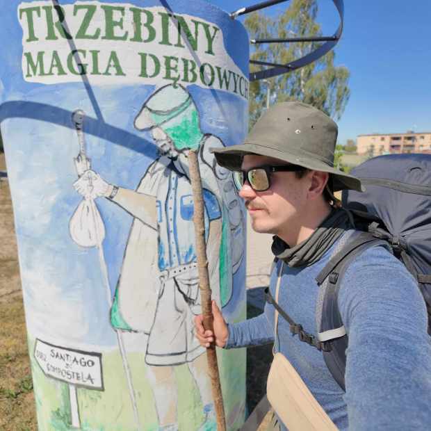 Maksymilian na Camino de Santiago
