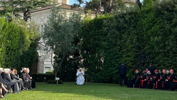 Papież o wojnie w Izraelu. Spotkanie w Watykanie