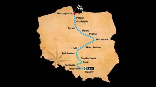 Wprawa rowerowa niepełnosprawnego Kamila Padlikowskiego