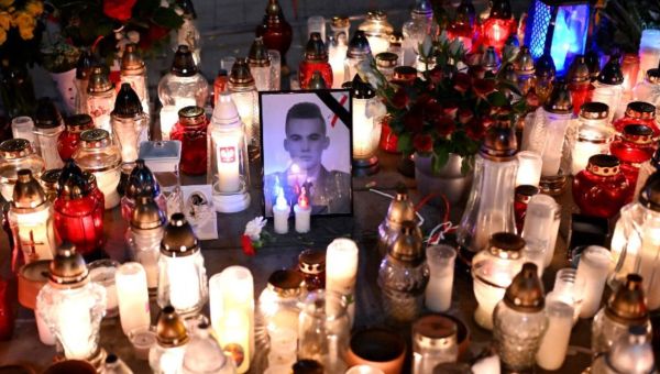 Pogrzeb żołnierza Mateusza Sitka