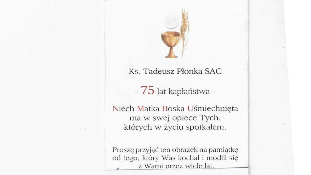 Obraz Matki Bożej Uśmiechniętej w Pszowie