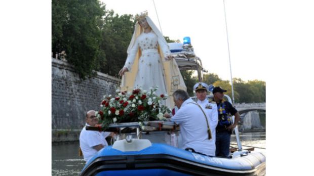 Madonna Fiumarola, czyli Matka Boża Rzeczna na Zatybrzu w Rzymie