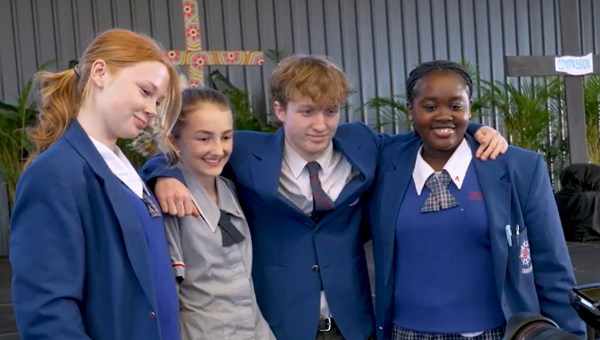 Aquinas College students