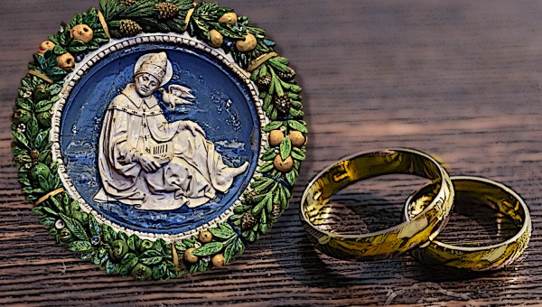 St Gregory the Great and wedding rings