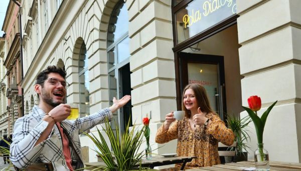 Krakowska kawiarnia Pola Dialogu