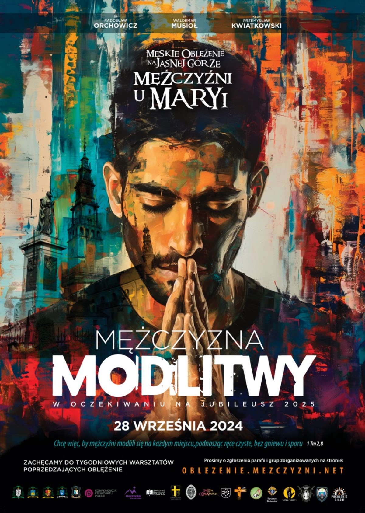 VIII Męskie Oblężenie na Jasnej Górze – plakat