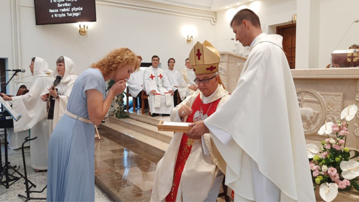 Obrzęd ustanowienia katechistów w diecezji kieleckiej