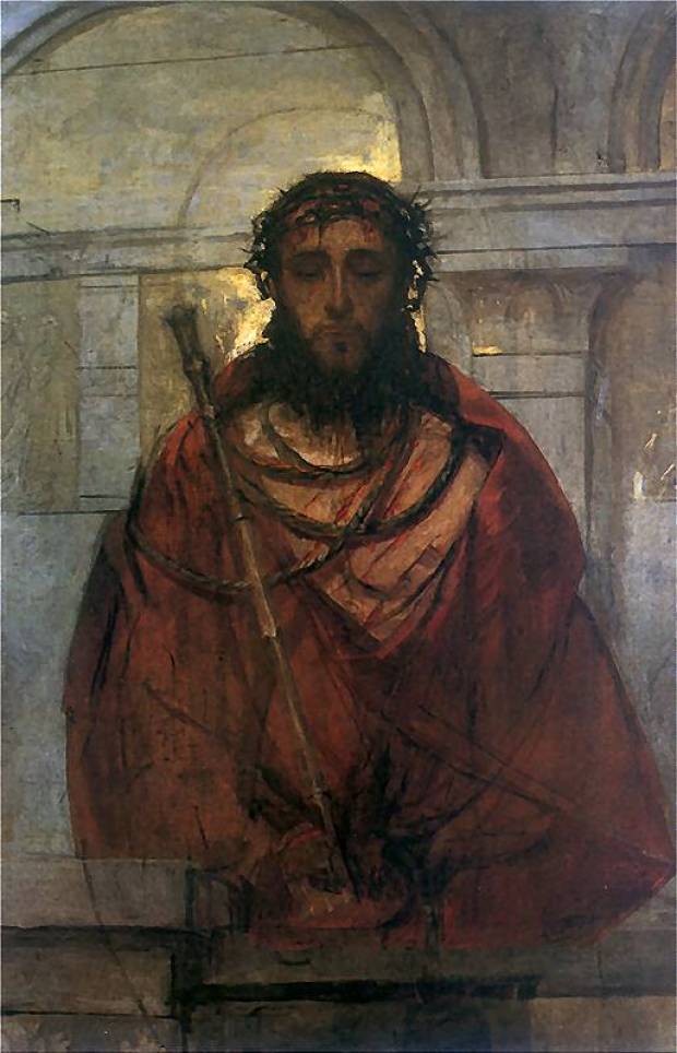"Ecce Homo" by Adam Chmielowski, 1881