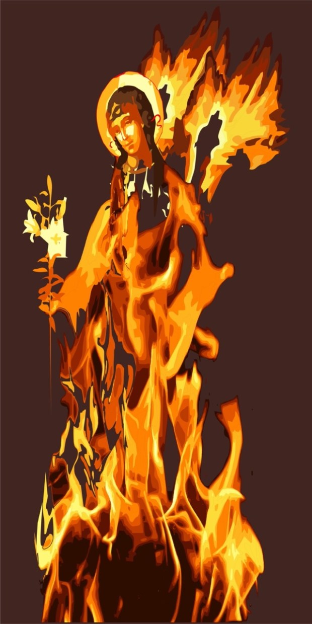 Grafiki aniołów autorstwa Pauliny Dąbrowskiej-Dorożyńskiej