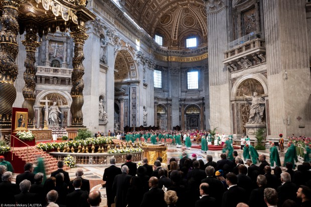 Pope Francis closing mass Synod of Bishops 2024 at St Peter's basilica