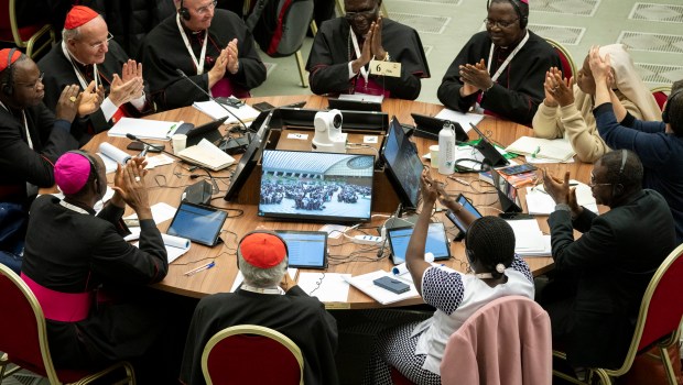 Pope Francis-Te Deum-SYNDO-Bishops-2024