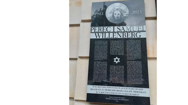 Rysunek Jezusa Miłosiernego Pereca Willenberga