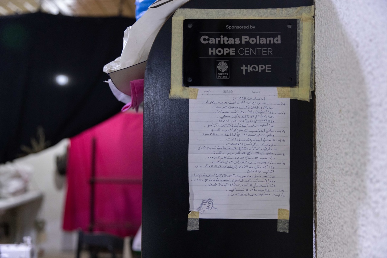 [GALERIA] Zakład krawiecki sponsorowany przez Caritas Polska w Syrii