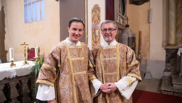 Diakonsko posvečenje Ambrož Brezovšek