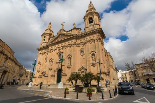 Kościół w Magħtab na Malcie