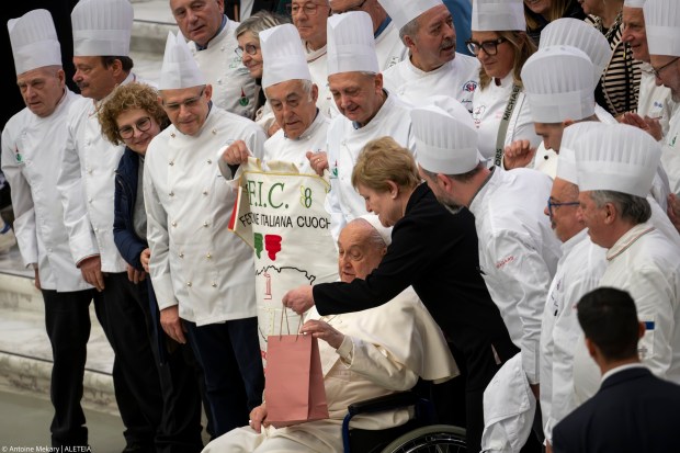 Pope Cuochi (chefs ) Italian Federation of Chefs