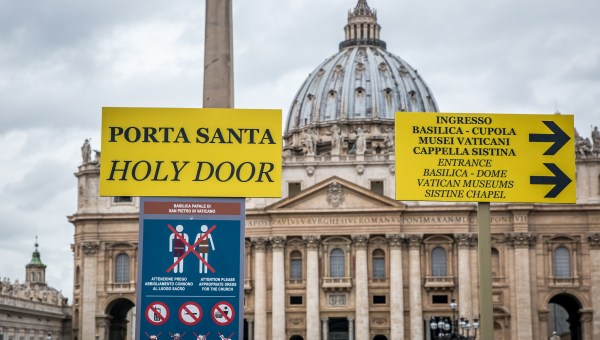 Papieskie bazyliki i drzwi święte w Rzymie
