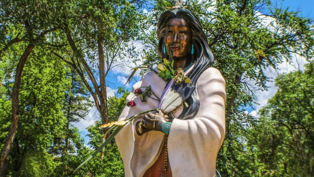 St. Kateri Tekakwitha statue