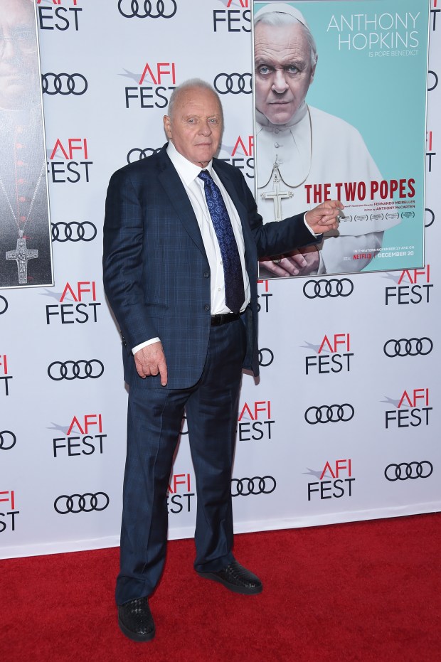 Sir ANRHONY HOPKINS TWO POPES