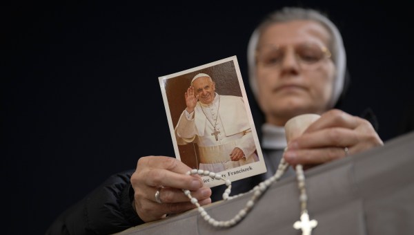 Corner Item Image - Papież Franciszek wciąż w szpitalu. Po raz pierwszy przemówił do wiernych