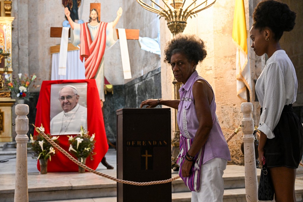 Modlitwa za papieża Franciszka i pożegnania