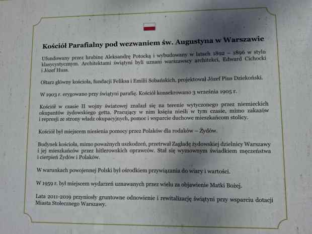 kościół świętego Augustyna w Warszawie