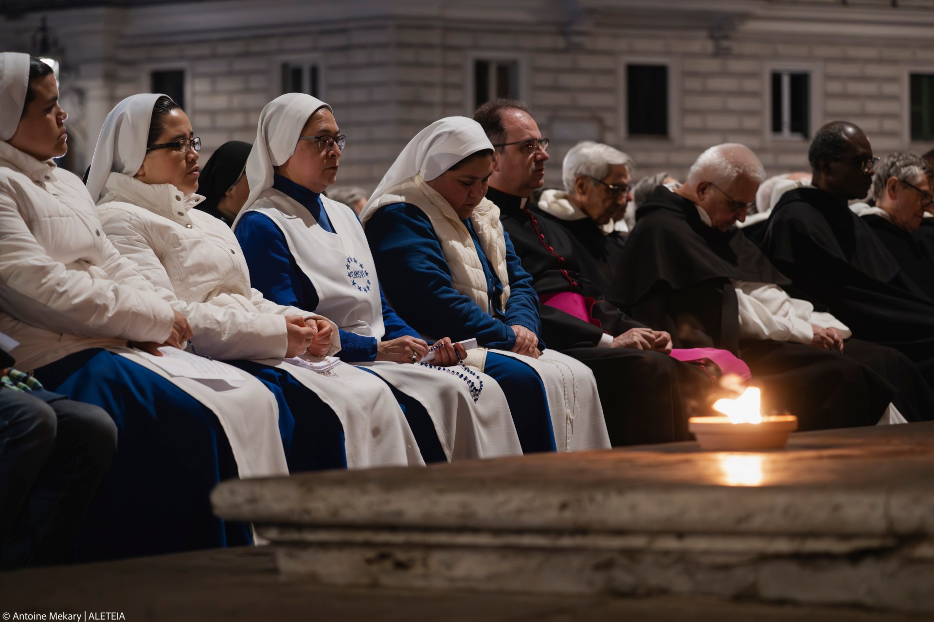 POPE FRANCIS ROSARY PRAYER SANTA MARIA MAGGIORE