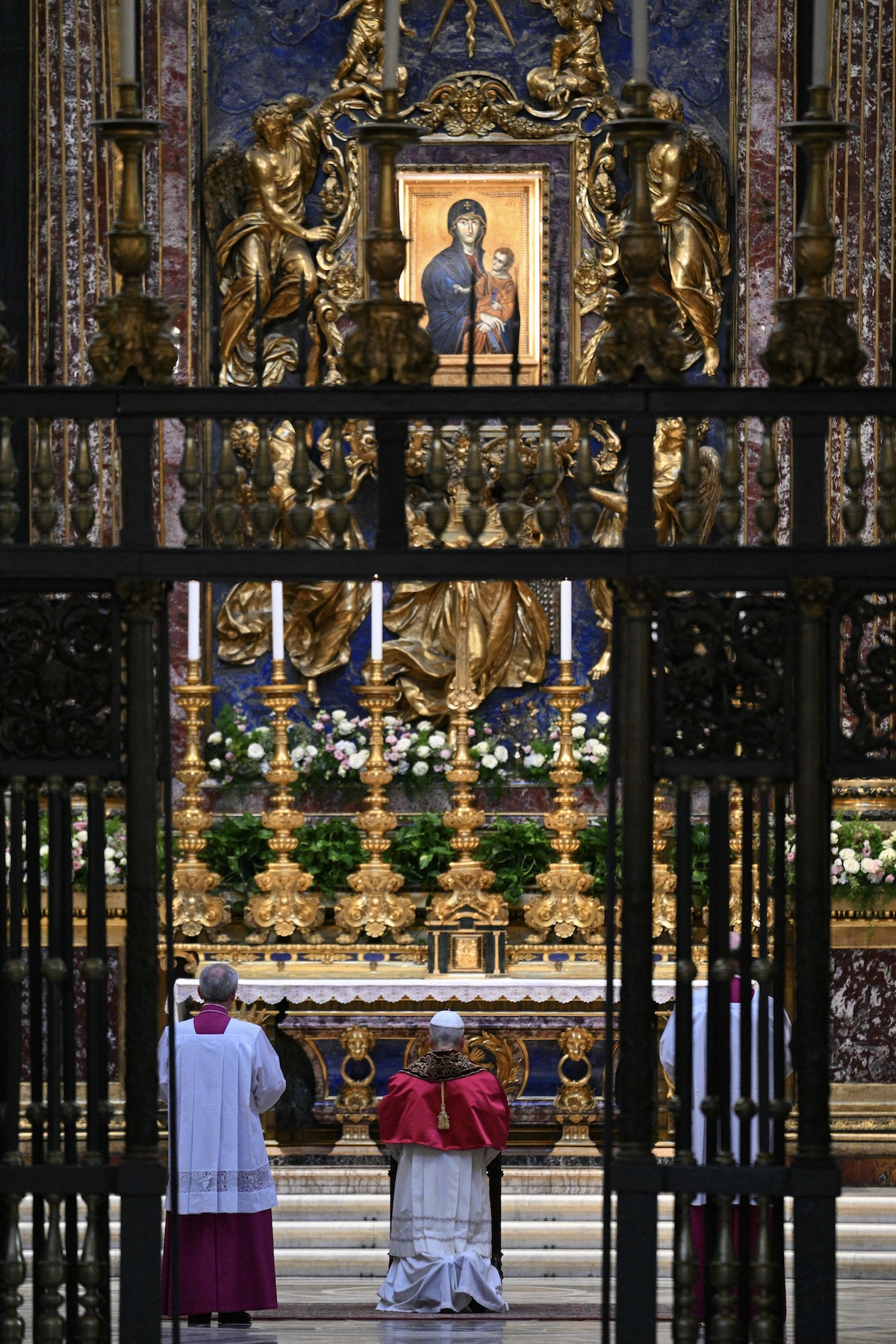 Leo XIV visits Salus Populi Romani