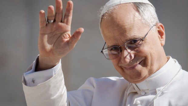Pope Leo XIV during his weekly general audience at St Peter's Square at The Vatican, on May 28, 2025. Leon IXV stawia na rodzinę