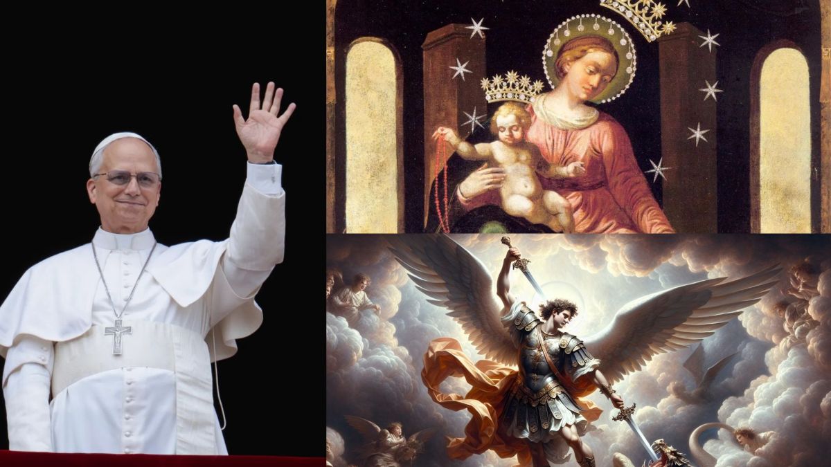 Papież Leon XIV, święto Matki Bożej Pompejańskiej i św. Michał archanioł