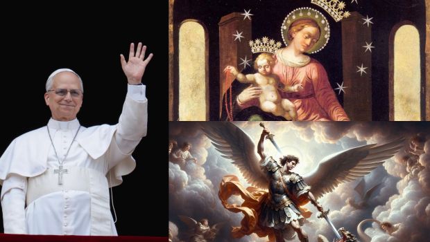 Papież Leon XIV, święto Matki Bożej Pompejańskiej i św. Michał archanioł